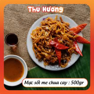 Mực sốt me chua cay ( bịch 500gram )