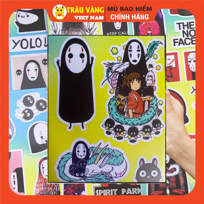 Sticker nhiều họa tiết chống nước, dán trang trí laptop, mũ bảo hiểm, vali