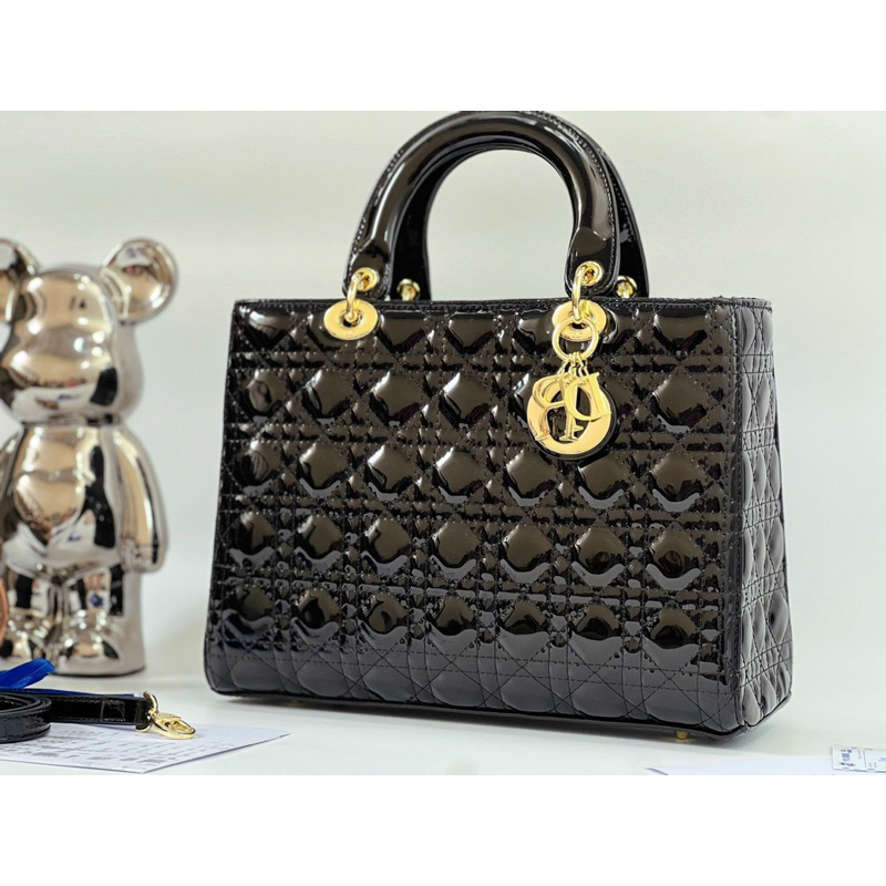 túi dio.r lady da bóng 7 ô Size32 cực to