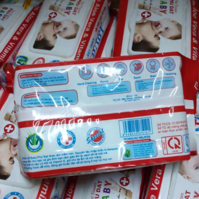 Gói Khăn Giấy Ướt Baby Wipes (80gr) - Khăn Ướt Trẻ Em - Khăn Vệ Sinh, Lau Tay Đa Năng