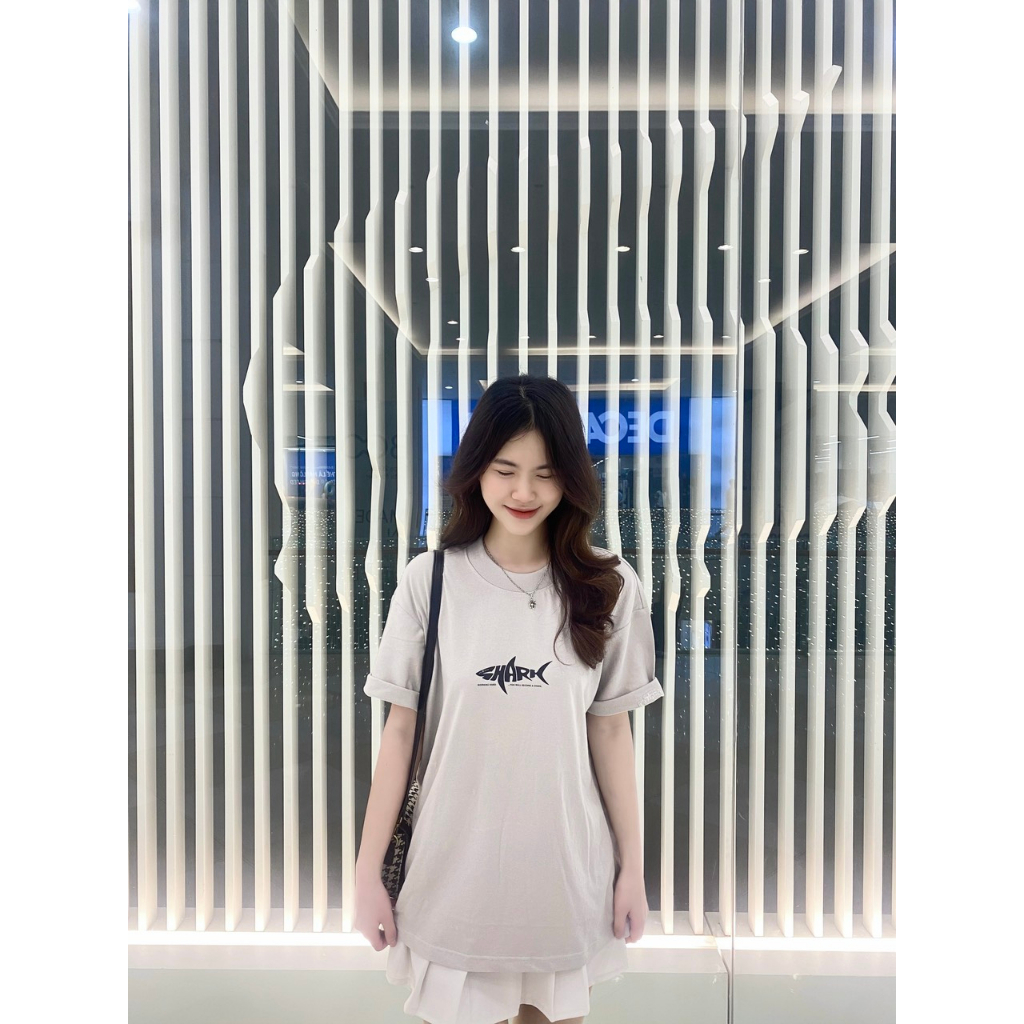 Áo Thun Nam Nữ Local Brand Frozen/ Shark