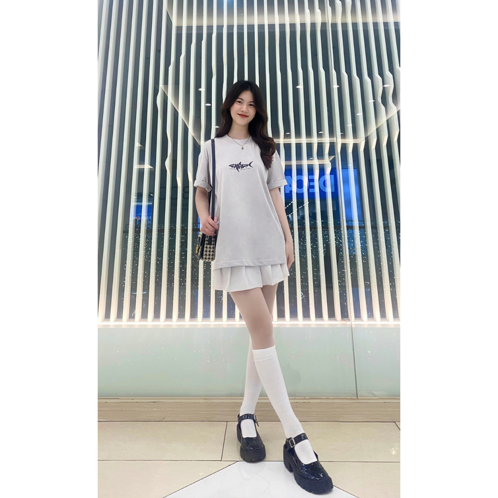 Áo Thun Nam Nữ Local Brand Frozen/ Shark