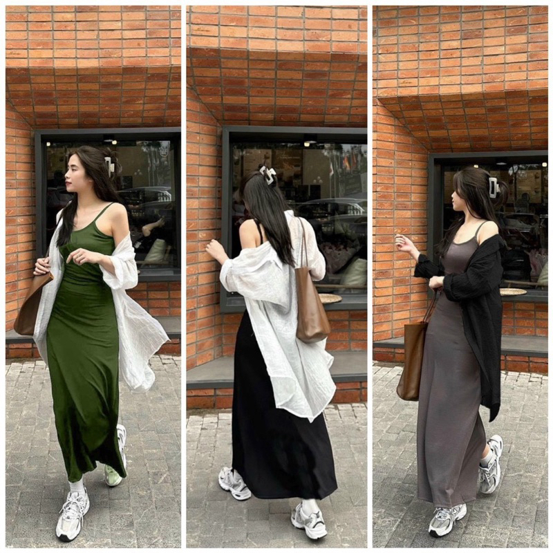 SET ĐẦM BODY XANH 2S KÈM KHOÁC SƠMI