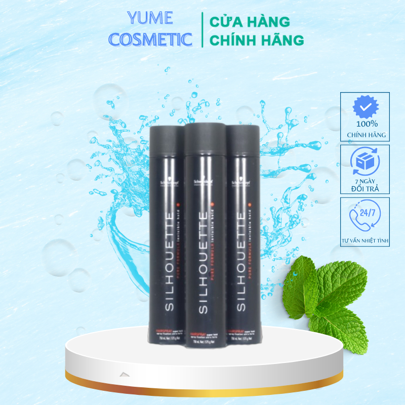 Gôm Xịt Silhouette - Mùi Hương Nam Tính