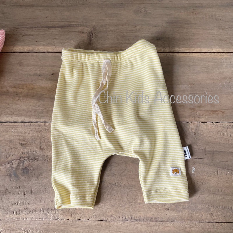 Quần legging lửng hè cotton gân mát mẻ cho bé trai, bé gái