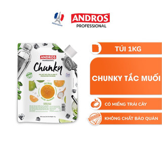Mứt trái cây pha chế Chunky Tắc muối túi 1 kg