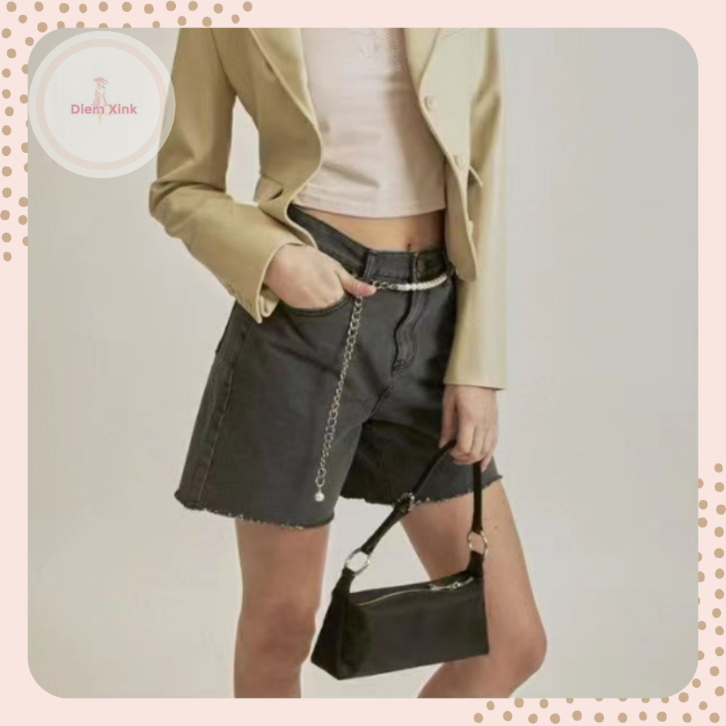 Túi Đeo Vai Kẹp Sát Nách Phong Cách Ulzzang Hàn Quốc Giá Rẻ, Túi Vải Nylon CHống Thấm Cá Tính Chụp Hình Đi Chơi