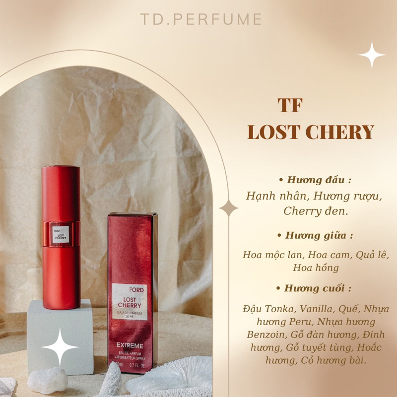 TF LOST CHERRY (Nữ) - Nước hoa mini 20ml