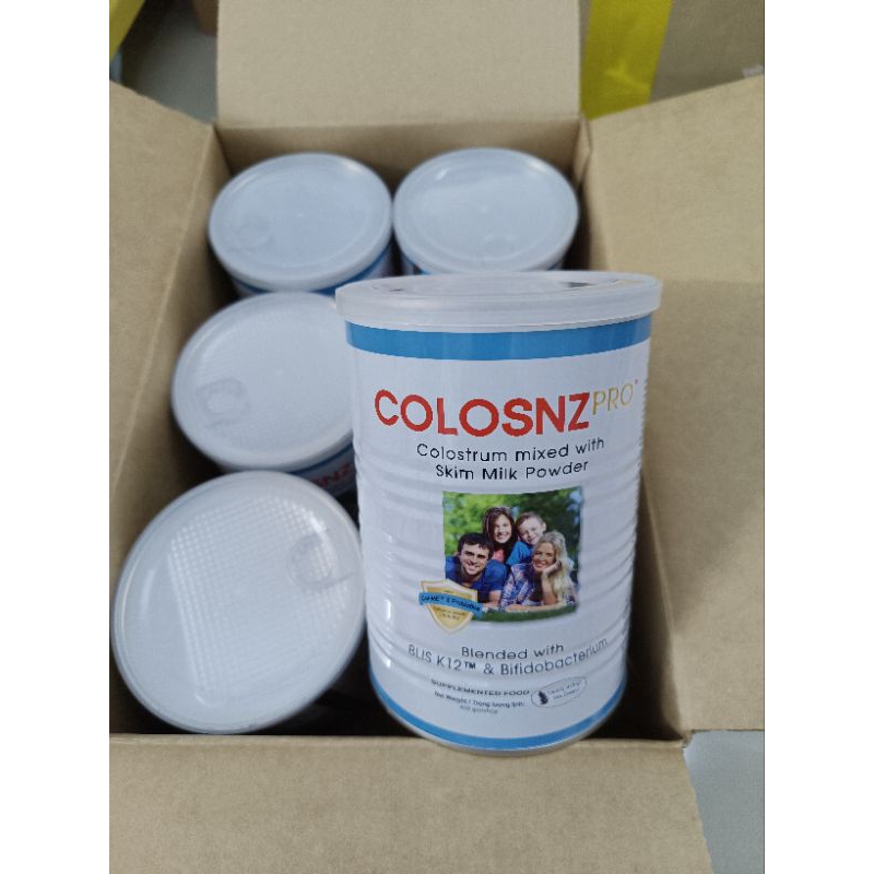 Sữa non Alpha lipid Coloszn pro sữa non nhập khẩu New Zealand giúp tăng kháng thể.