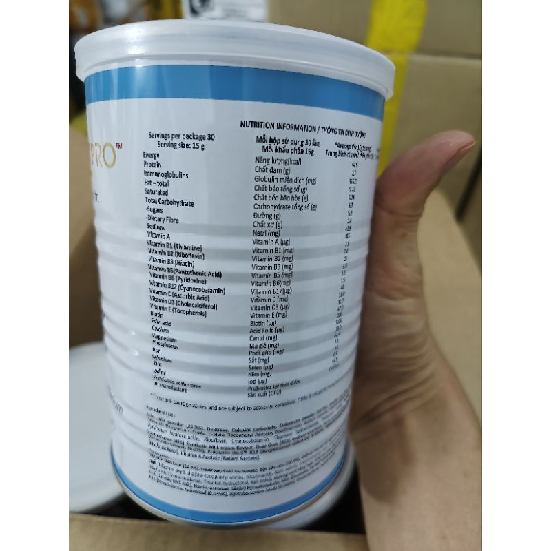 sale hạn 2-2025 Coloszn pro sữa non nhập khẩu New Zealand giúp tăng kháng thể.