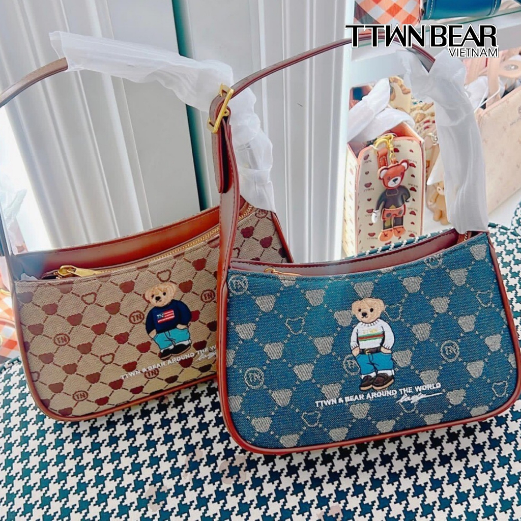 Túi xách nữ TN3019 thời trang cao cấp chính hãng, dự tiệc, đi chơi TTWN BEAR