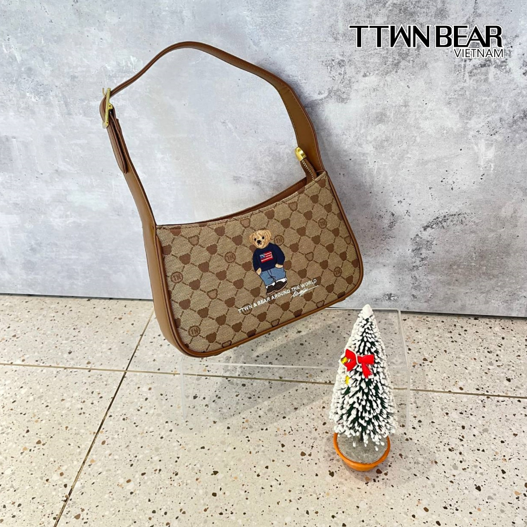 Túi xách nữ TN3019 thời trang cao cấp chính hãng, dự tiệc, đi chơi TTWN BEAR