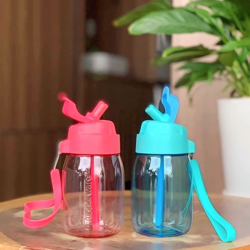 BÌNH NƯỚC TUPPERWARE MINI LOHAS CÓ ỐNG HÚT 350ML