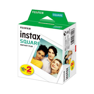 FILM INSTAX SQUARE (20 tấm) - Film vuông chụp ảnh lấy liền Fujifilm Instax - Chính hãng Nhật Viền Trắng Date xa