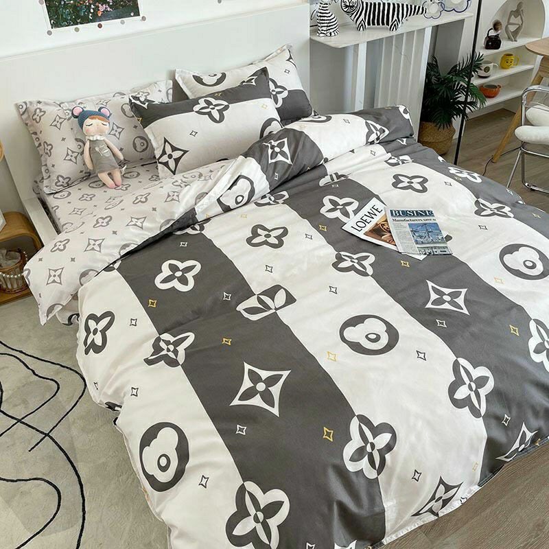 SET 4 MÓN CHĂN GA GỐI POLI NHẬP TRUNG BO CHUN ĐỦ SIZE