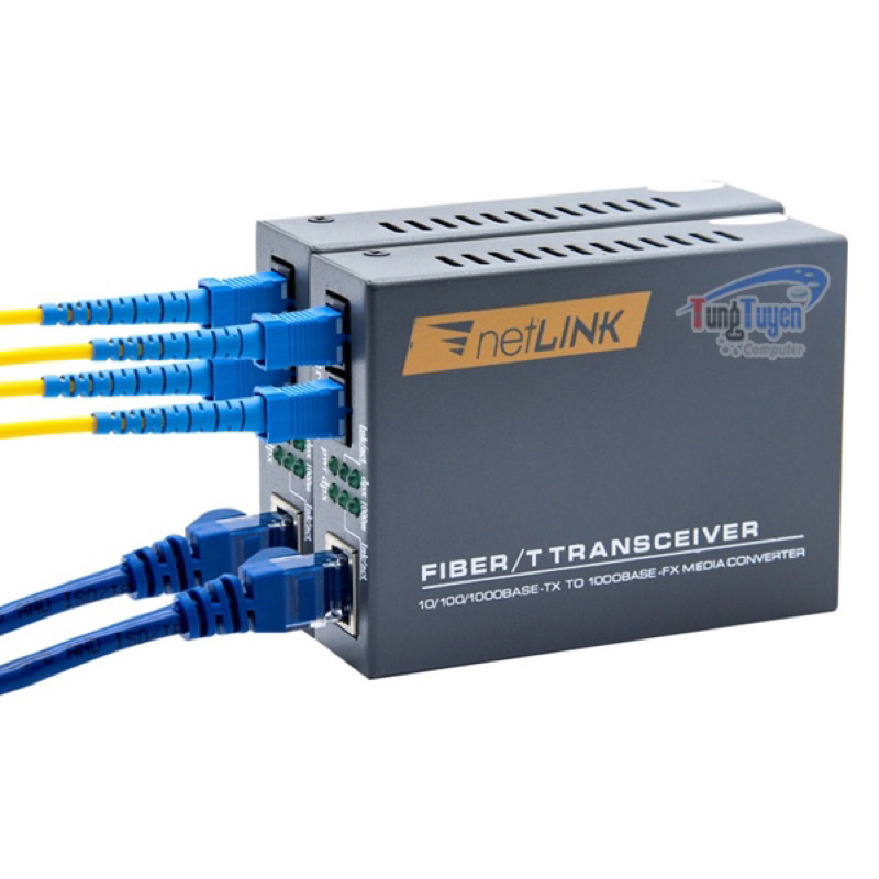 Bộ chuyển đổi quang điện 2 sợi Netlink HTB-GS-03