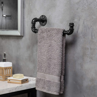 Móc treo tường chịu lực decor vintage bằng ống thép sơn tĩnh điện diy decor spp007