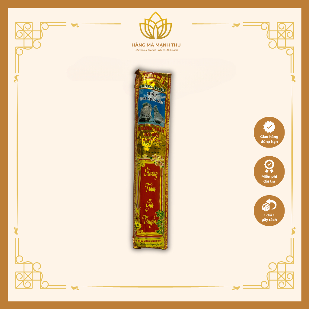 Hương Hoàng Tuyết Thiên Nhiên Cuốn Tàn Đẹp 100 nén