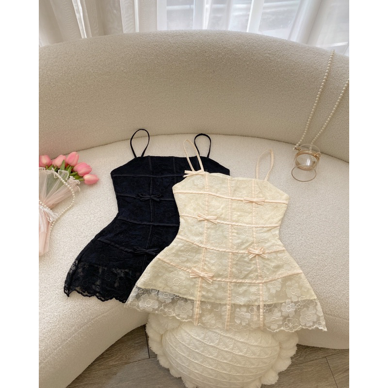 Set áo ren 2s phối quần