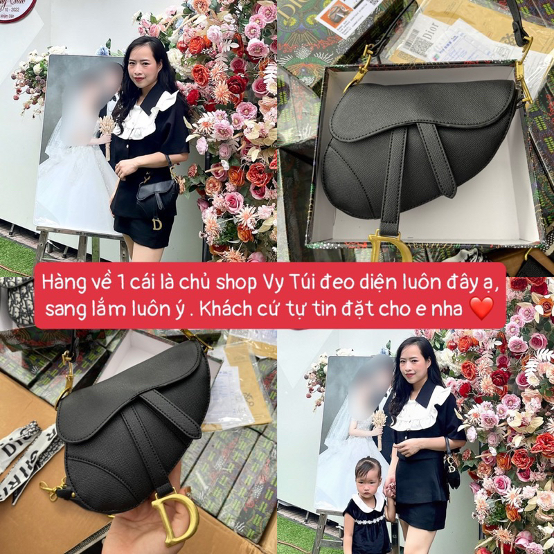 Túi đi.ô.rr yên ngựa size 19 full box nguyên siu chuẩn super sịn