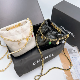 Túi cha neo hobo quai charm sz18 da thật