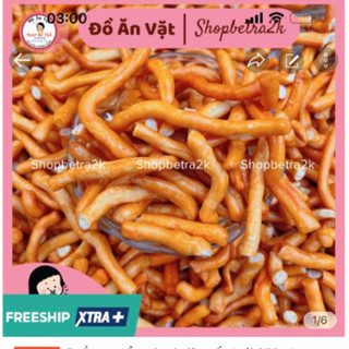 Snack bánh quẩy cay giòn giòn |gói 250gr|