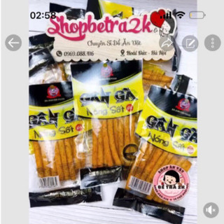Snack gân gà cay nóng sốt
