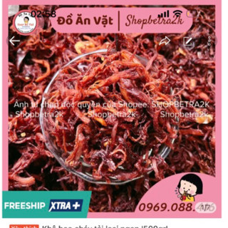 Khô heo cháy tỏi |500gr|