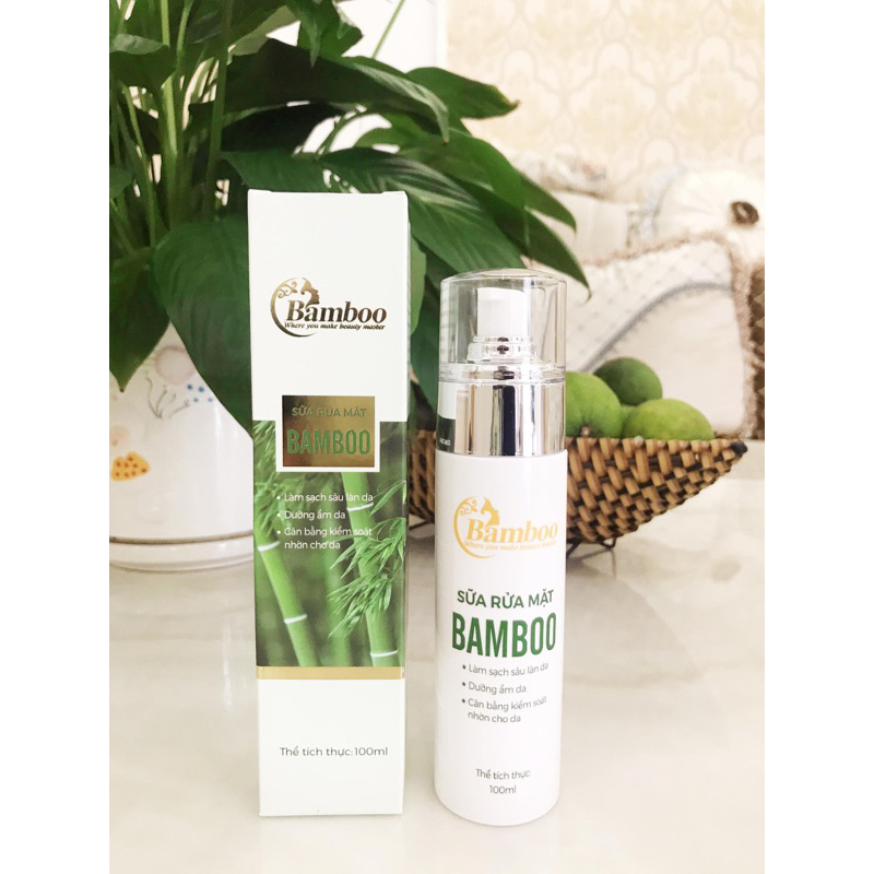 Sữa rửa mặt ngăn ngừa mụn BAMBOO