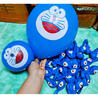 Bóng tròn in mặt doremon size 10" 30cm