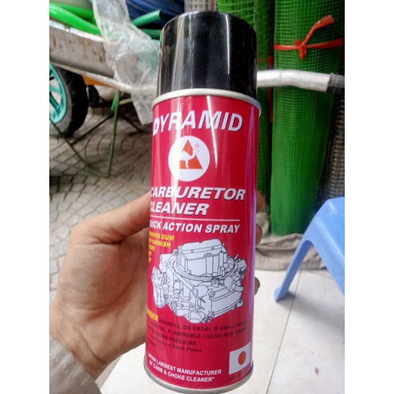 Bình xịt rửa chế hòa khí.bình xăng con.DYRAMID 450ml chính hãng