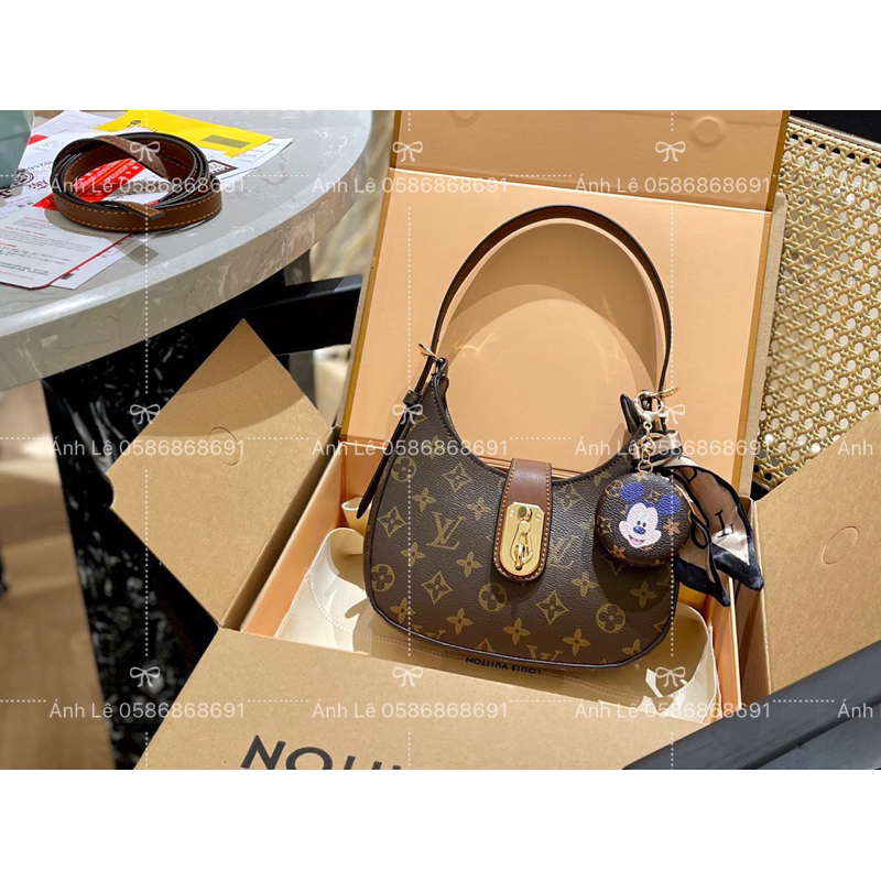 Túi xách LV set đôi mickey fullbox
