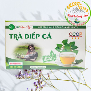 Trà diếp cá lụa vy- mát gan, cải thiện nội tiết