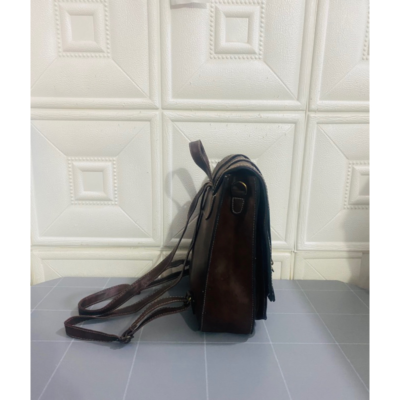 Ba lô da sáp LUOLIER đã qua sử dụng