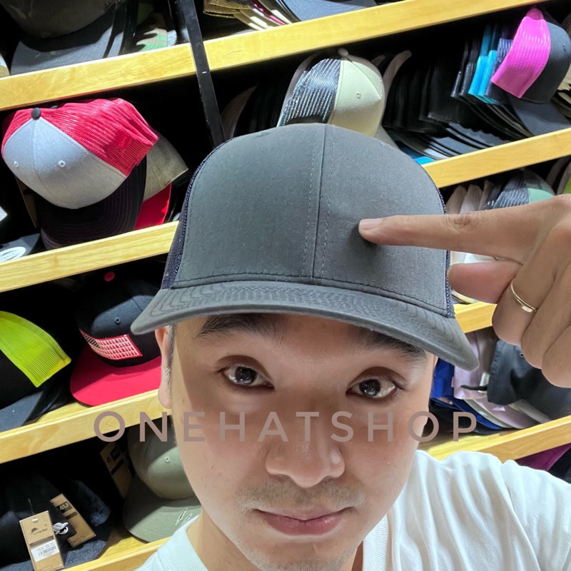 Nón lưỡi trai xám lưới navy chất lượng cao