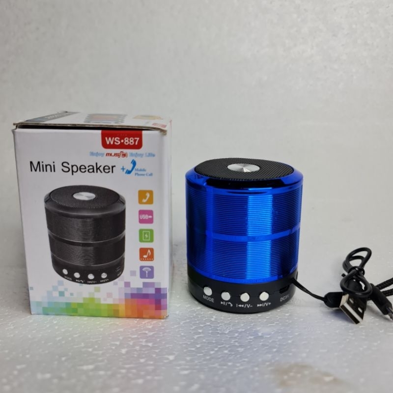 Loa ws887. Loa bluetooth. Loa mini nghe nhạc. Loa bẫy chim thú
