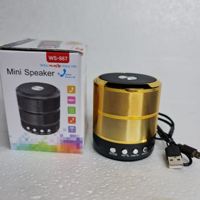 Loa ws887. Loa bluetooth. Loa mini nghe nhạc. Loa bẫy chim thú