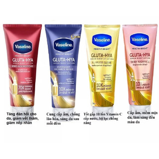 Dưỡng thể Vaseline 50X chống nắng Healthy Bright SPF50+ PA++++ 300ml Thái Lan