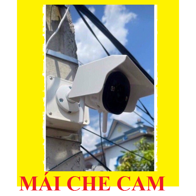 Mái che cho camera thân ngoài trời Imou và Ezviz - Nắp che camera ngoài trời, mái che camera wifi cải tiến