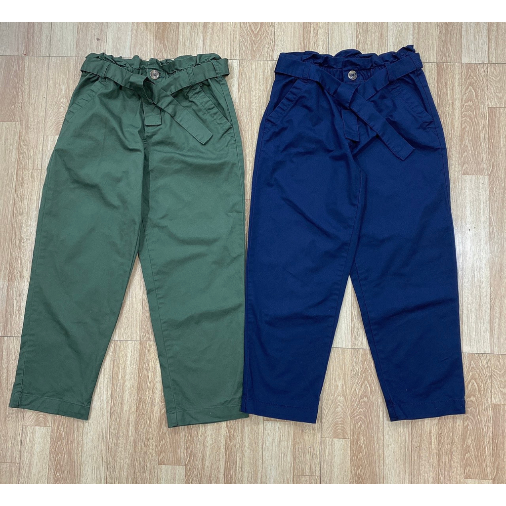 Quần joger bé gái vải da cá co giản dư xịn hãng G.ap