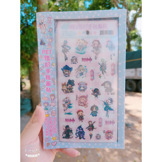 Set 2 Tờ Sticker Nhũ Ánh