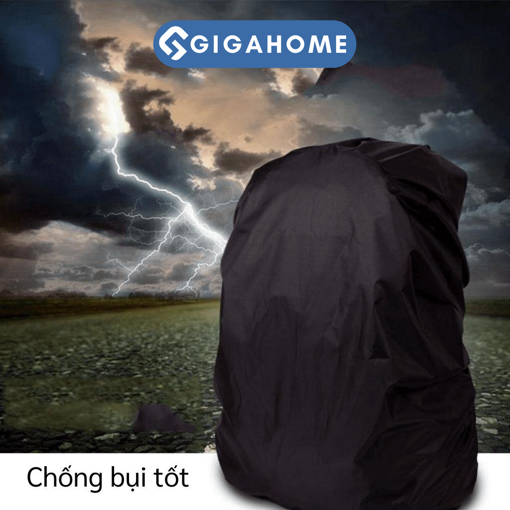 Túi Trùm Balo GIGAHOME Chống Thấm Nước, Không Rách Size 45-50L 4610