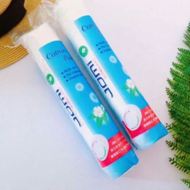 Combo 1 thùng 30 gói bông tẩy trang Jomi 120 miếng, 80 miếng