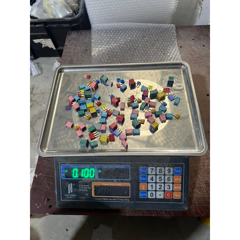 Combo 100gr cầu chì oto thập cẩm