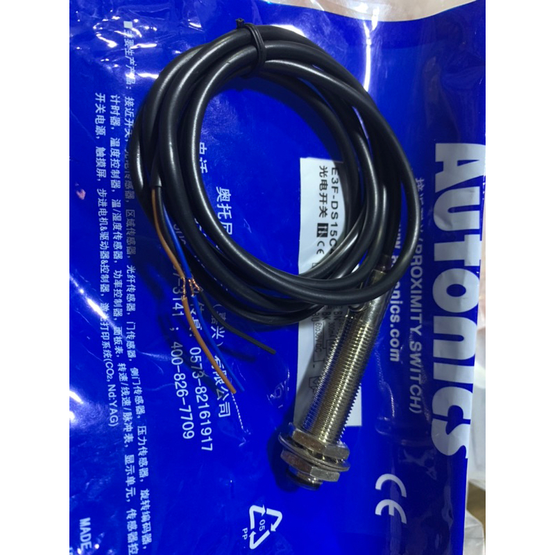 Cảm Biến Quang E3F-DS15C4 Autonic phi 12 NPN/NO PNP/NO 24VDC