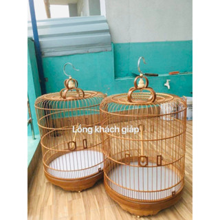 Khung lồng chòe than tự ráp chân lá đề nóc đơn siêu đẹp kèm tùy chọn phụ kiện kèm (có video hướng dẫn ráp chi tiết)