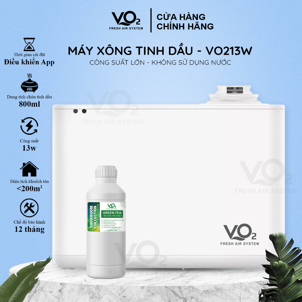 Máy xông tinh dầu chuyên dụng cho gia đình VO2 Smart Home Aroma Diffuser