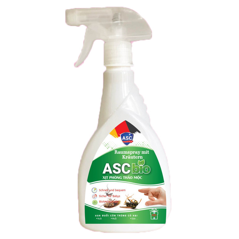 xịt muỗi, gián thảo mộc ASC