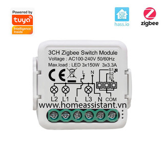 Module công tắc Zigbee Tuya cho công tắc cơ ZMC