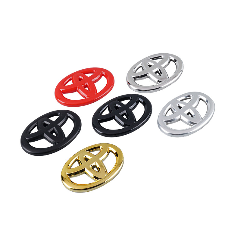 Miếng Dán Trang Trí Vô Lăng Xe Hơi Toyota: Vios, Wigo, Rush, Fortuner, Innova, Hilux, Corolla, Yaris, Camry...